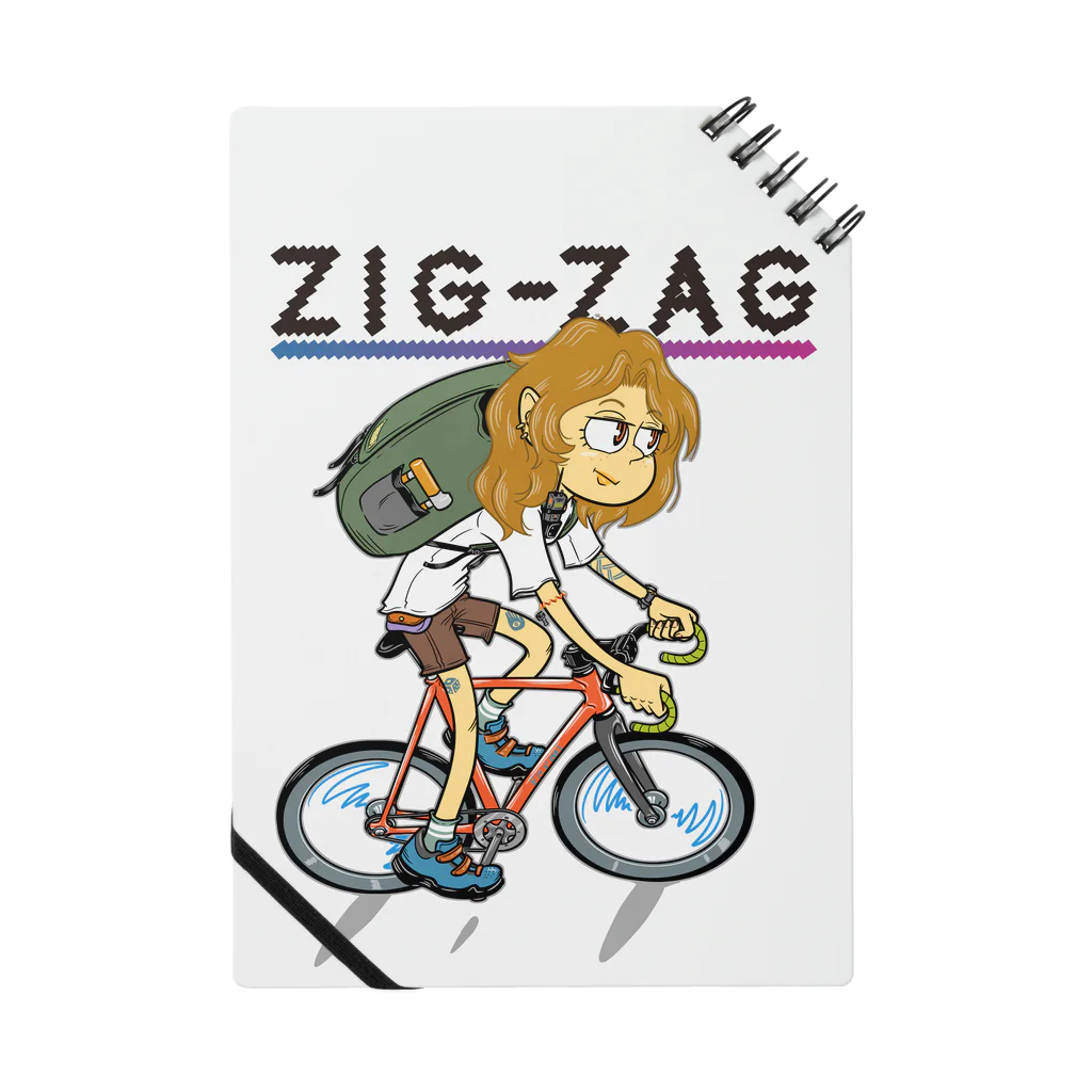 nidan-illustrationの“ZIG-ZAG” 2 ノート