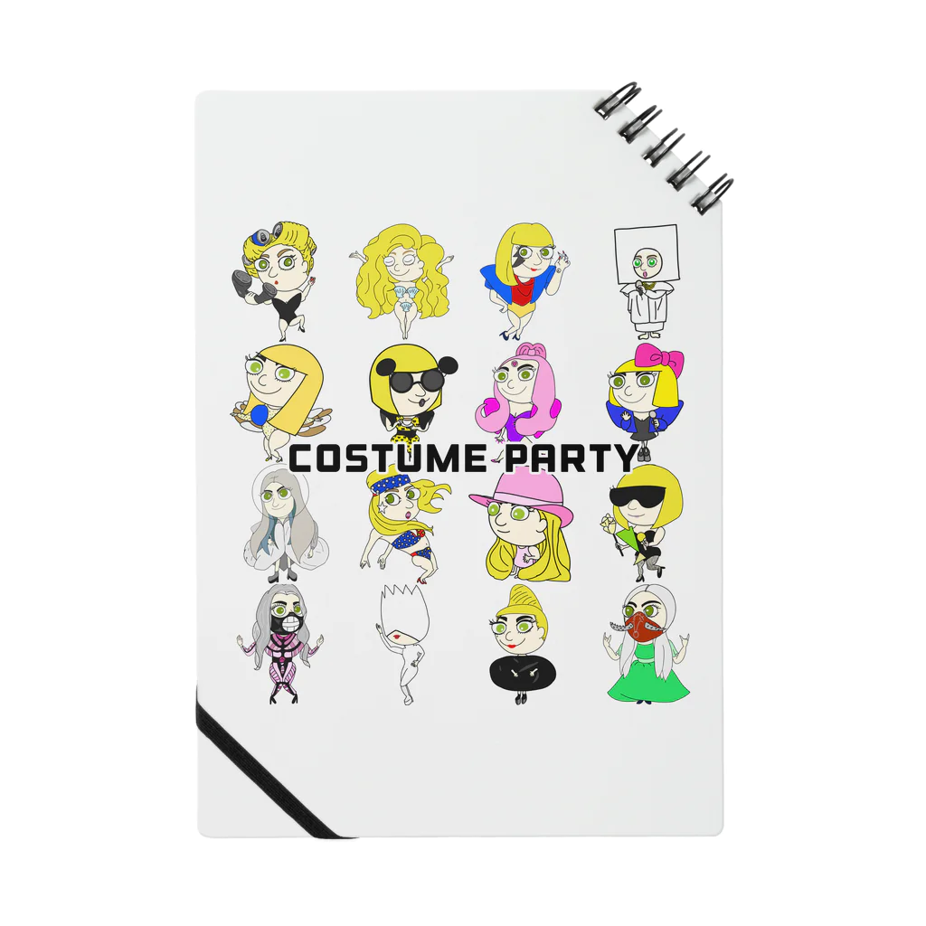 charlolのcostume party ノート