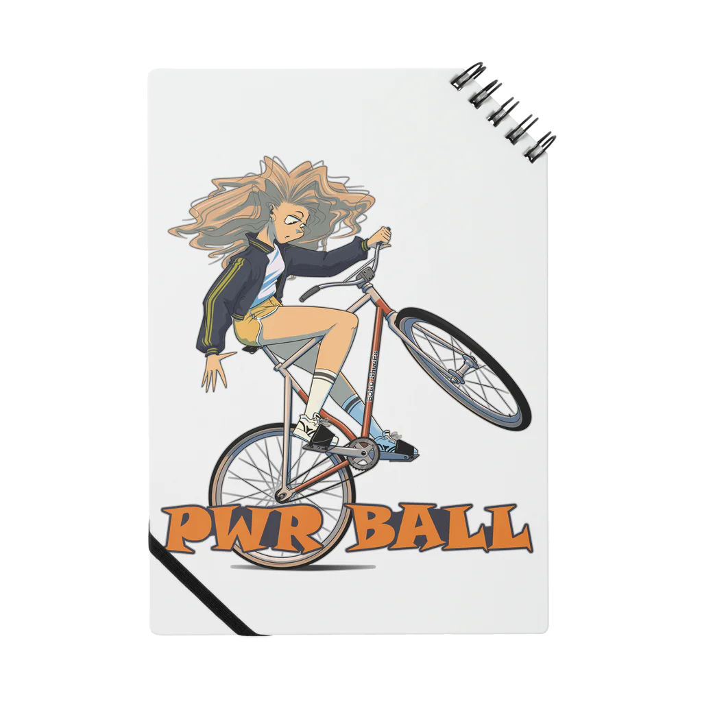 nidan-illustrationの"PWR BALL" ノート