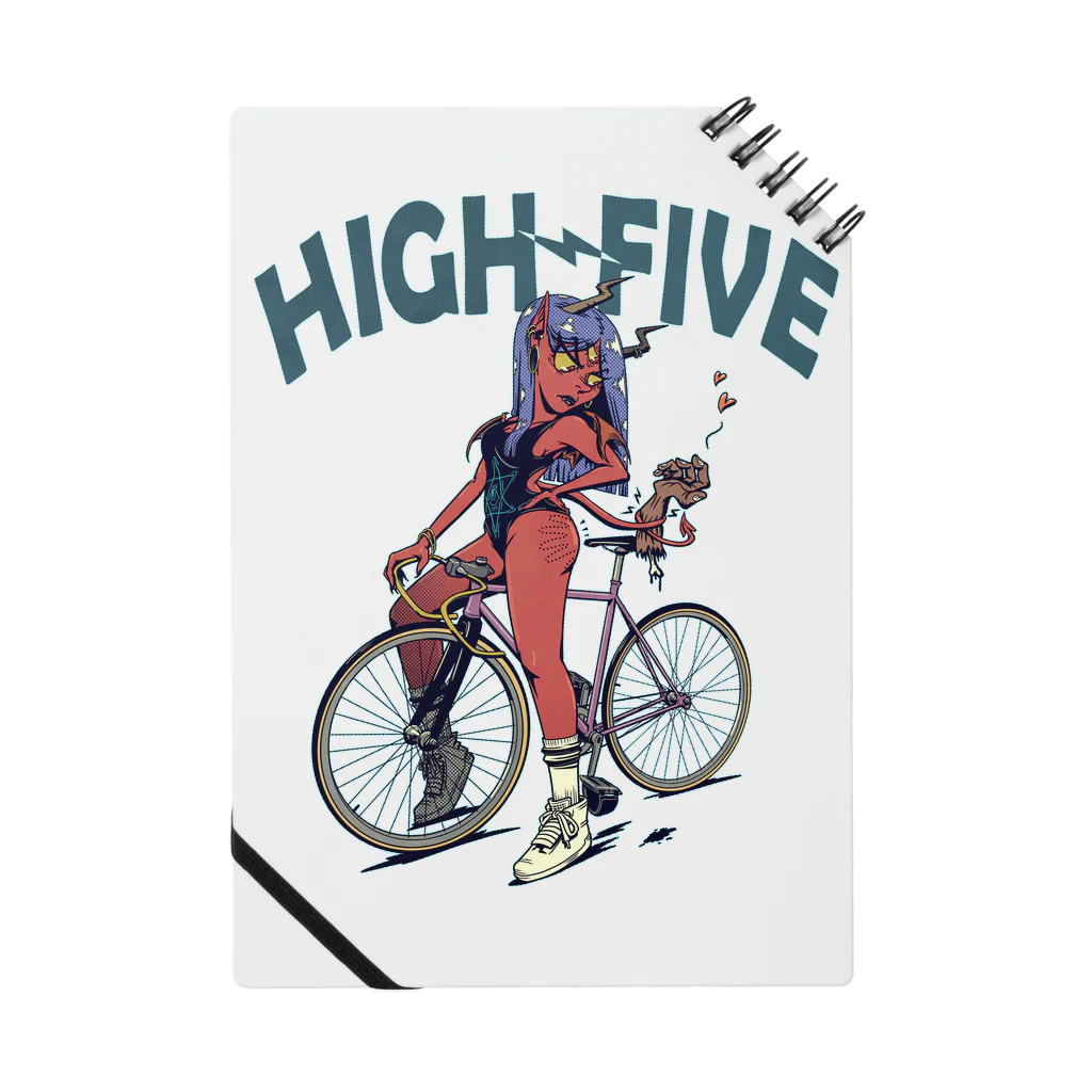 nidan-illustrationの"HIGH FIVE" ノート