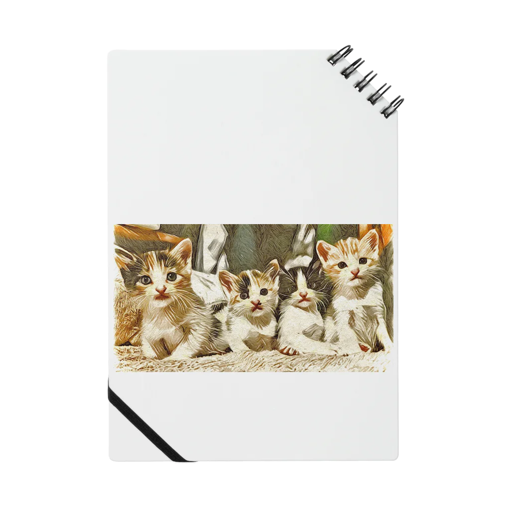 ねこまみれの4bro Notebook