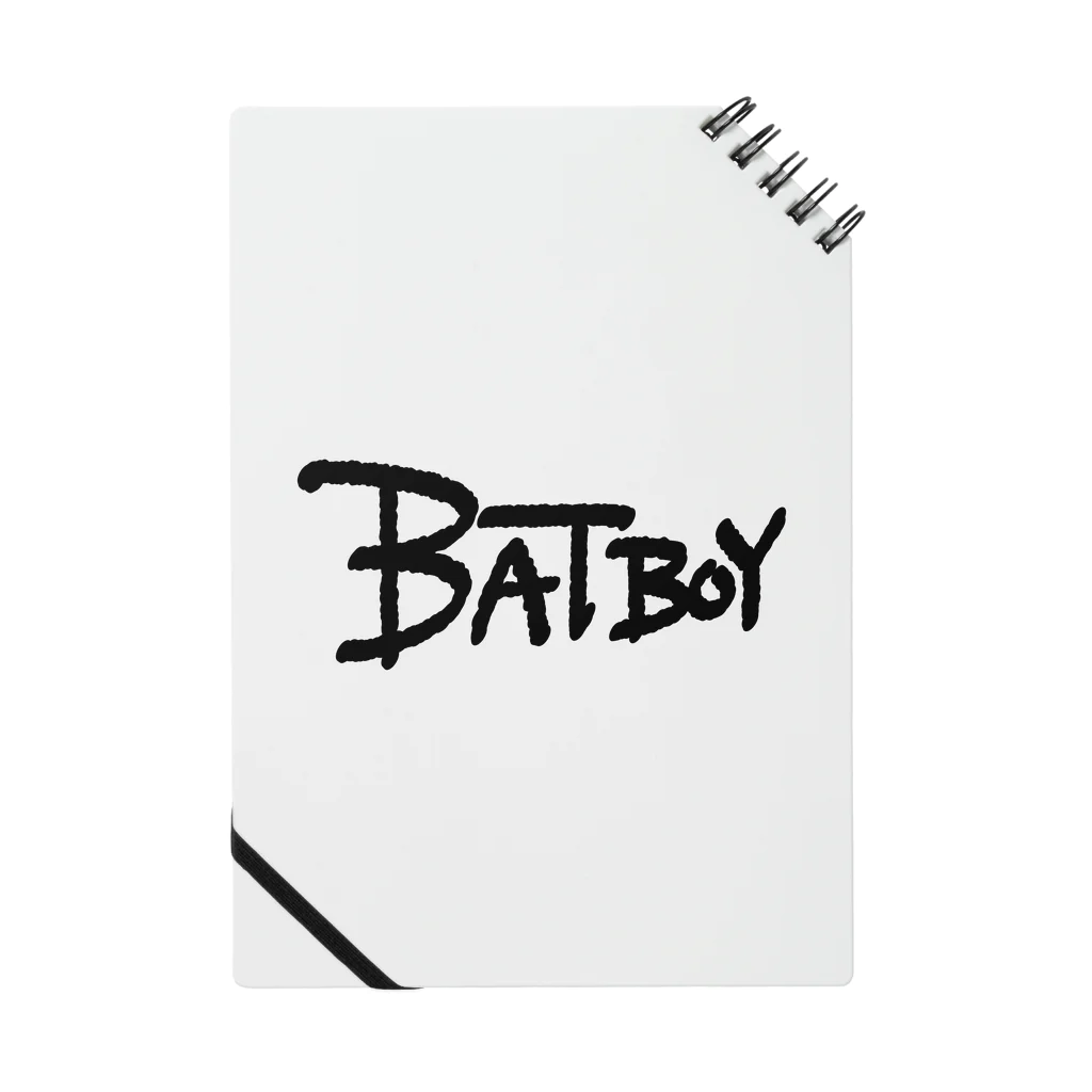 SHOP-SAKAMOTTIのBAT BOY　ロゴ Notebook