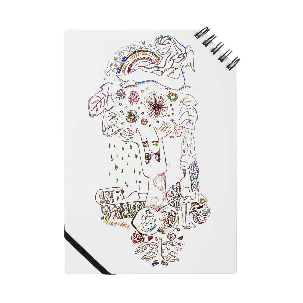 AQAnime ArtShopのA Healing Garden Notebook