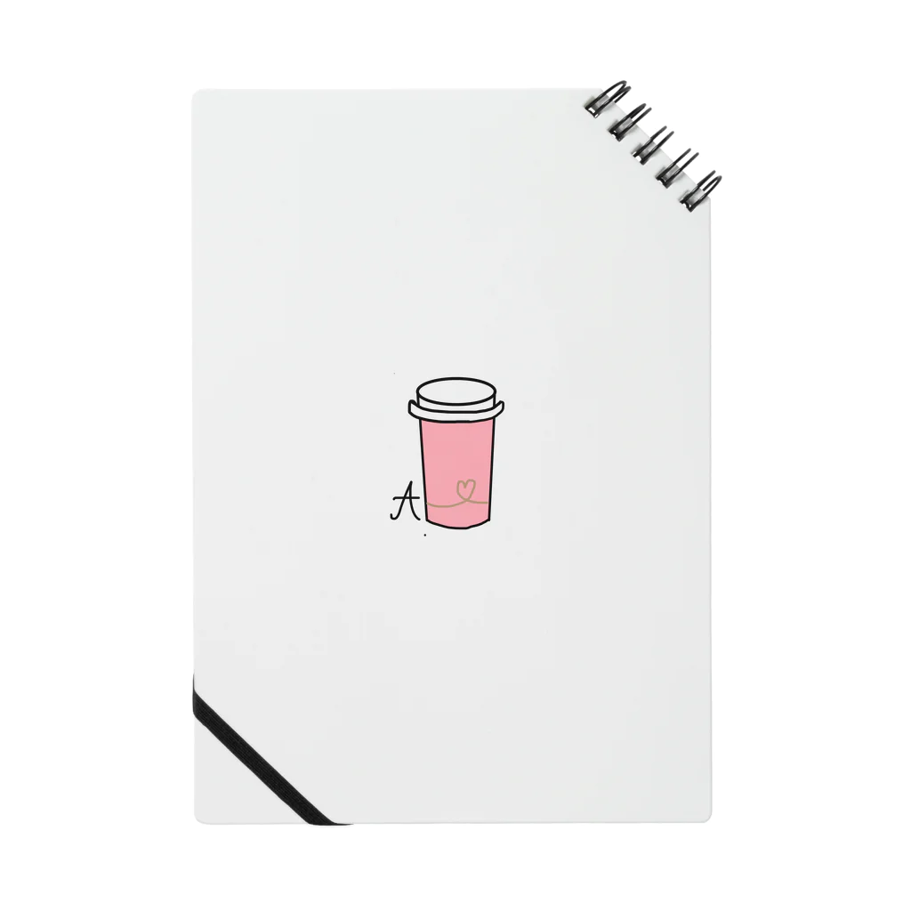 しあわせのおすそわけのコーヒーカップ Notebook