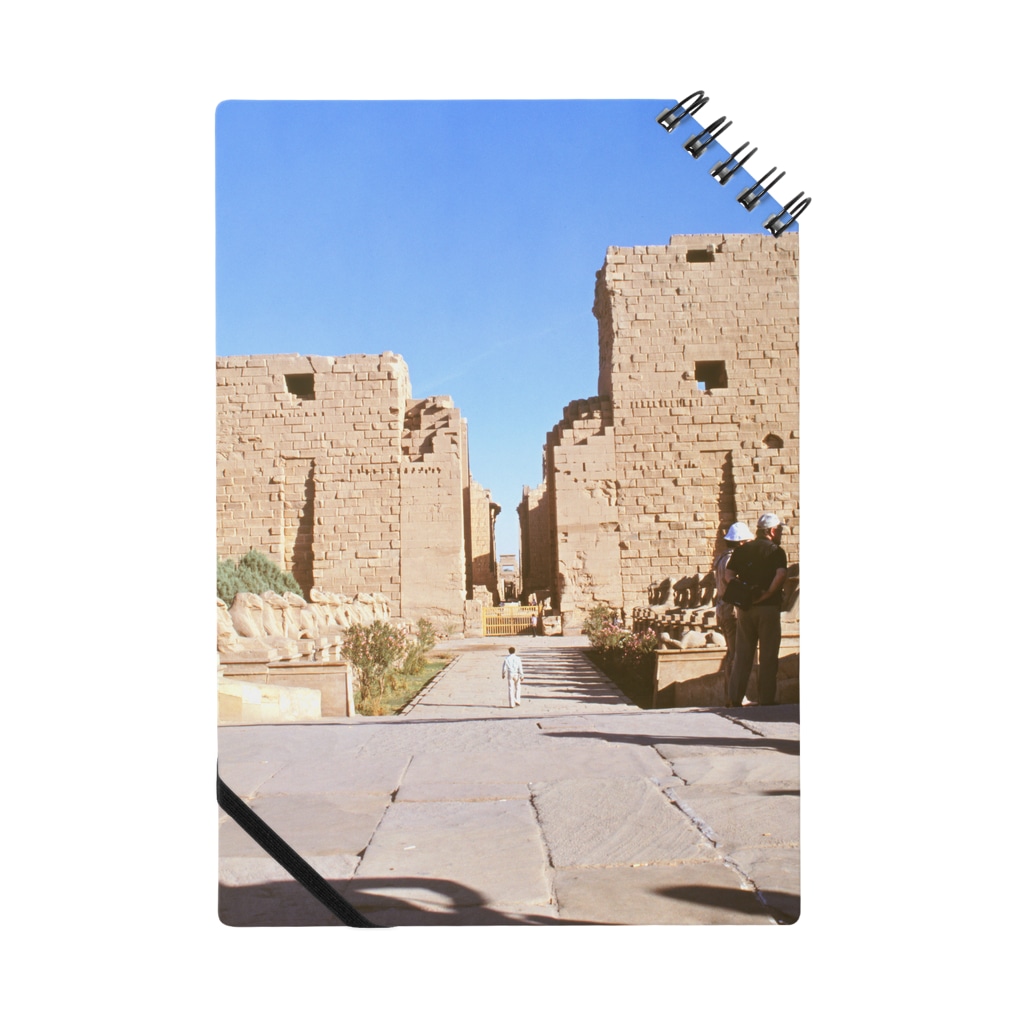 エジプト カルナック神殿の風景写真 Egypt View Of Karnak Temple معبد الكرنك Fuchsgoldのノート通販 Suzuri スズリ