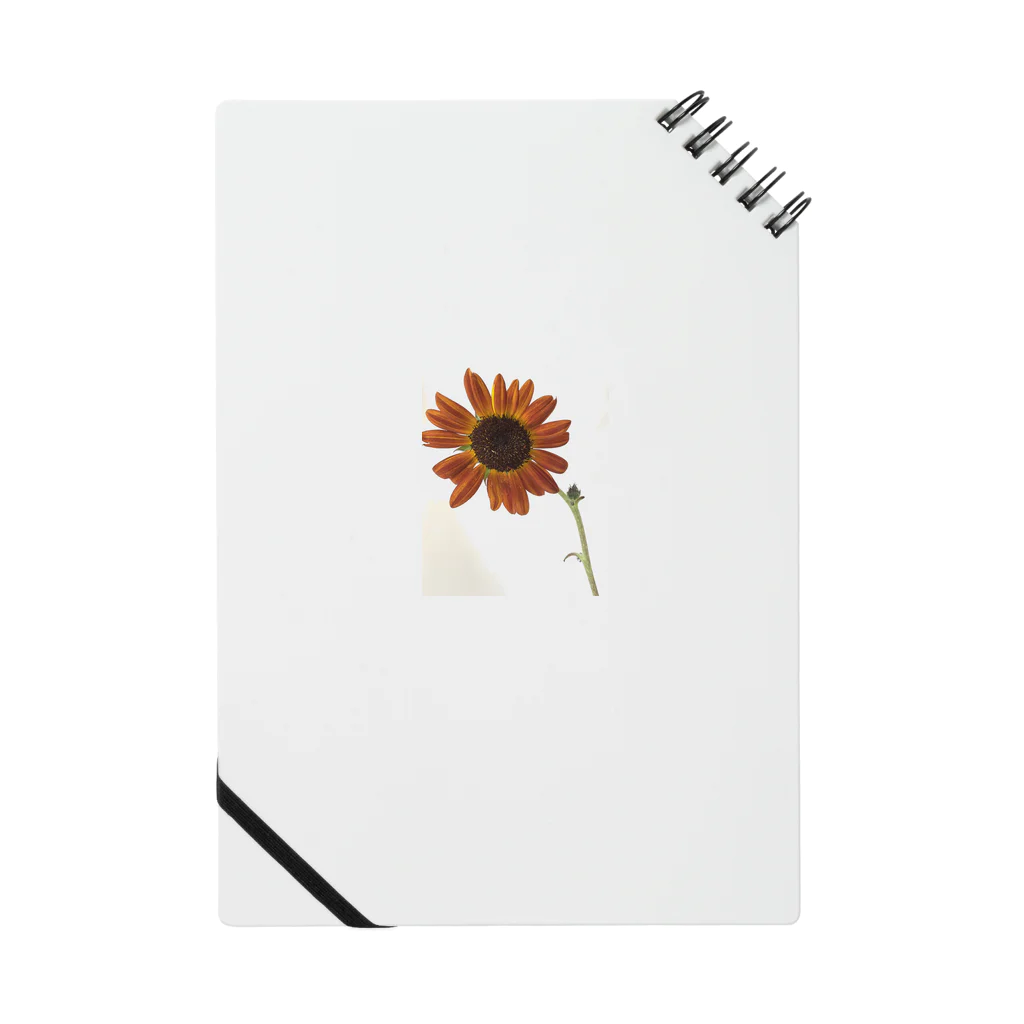 花の文具屋さんのorange sunflower   노트