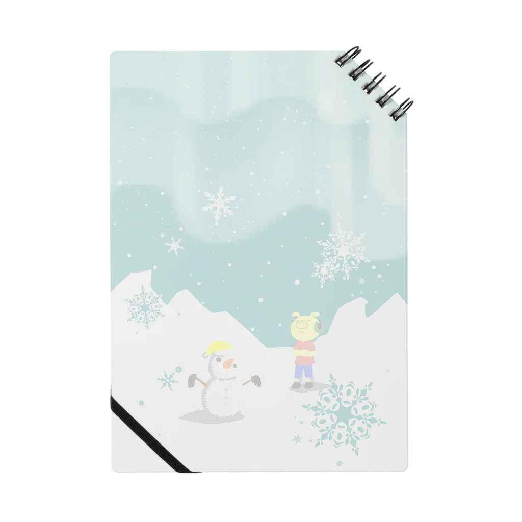 片陸遼助のピグマと雪だるま ノート