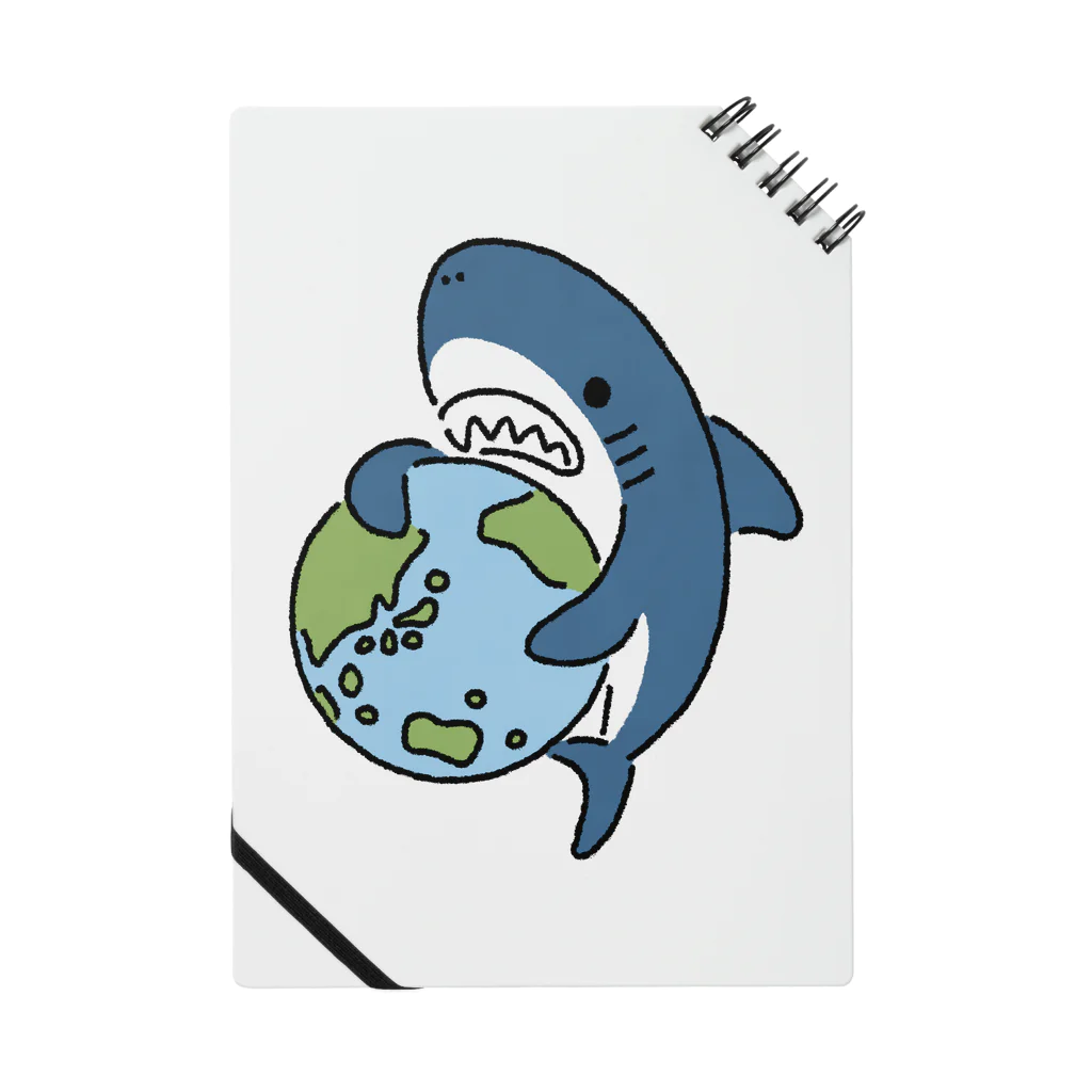 サメ わりとおもいの地球にやさしいサメ ノート