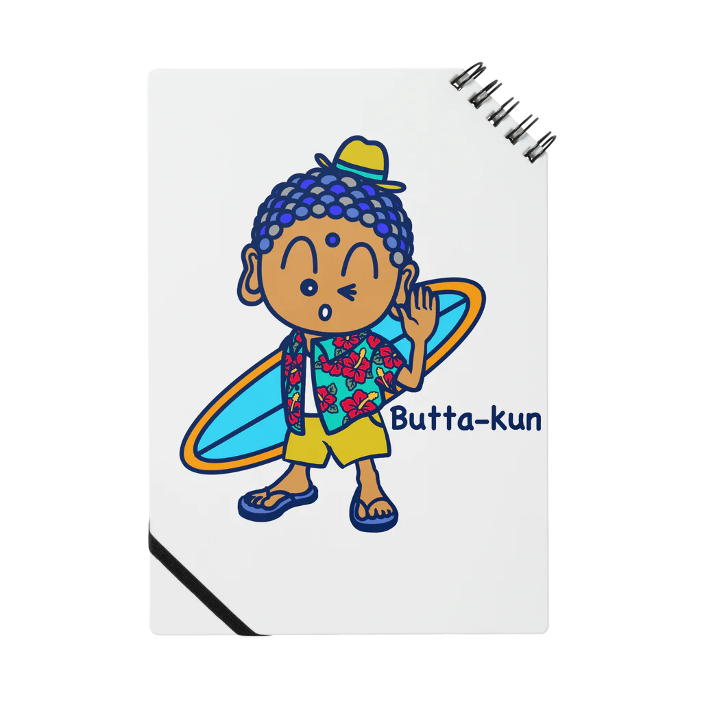 鎌倉のご当地キャラぶったくんのbeach style Butta-kun Notebook