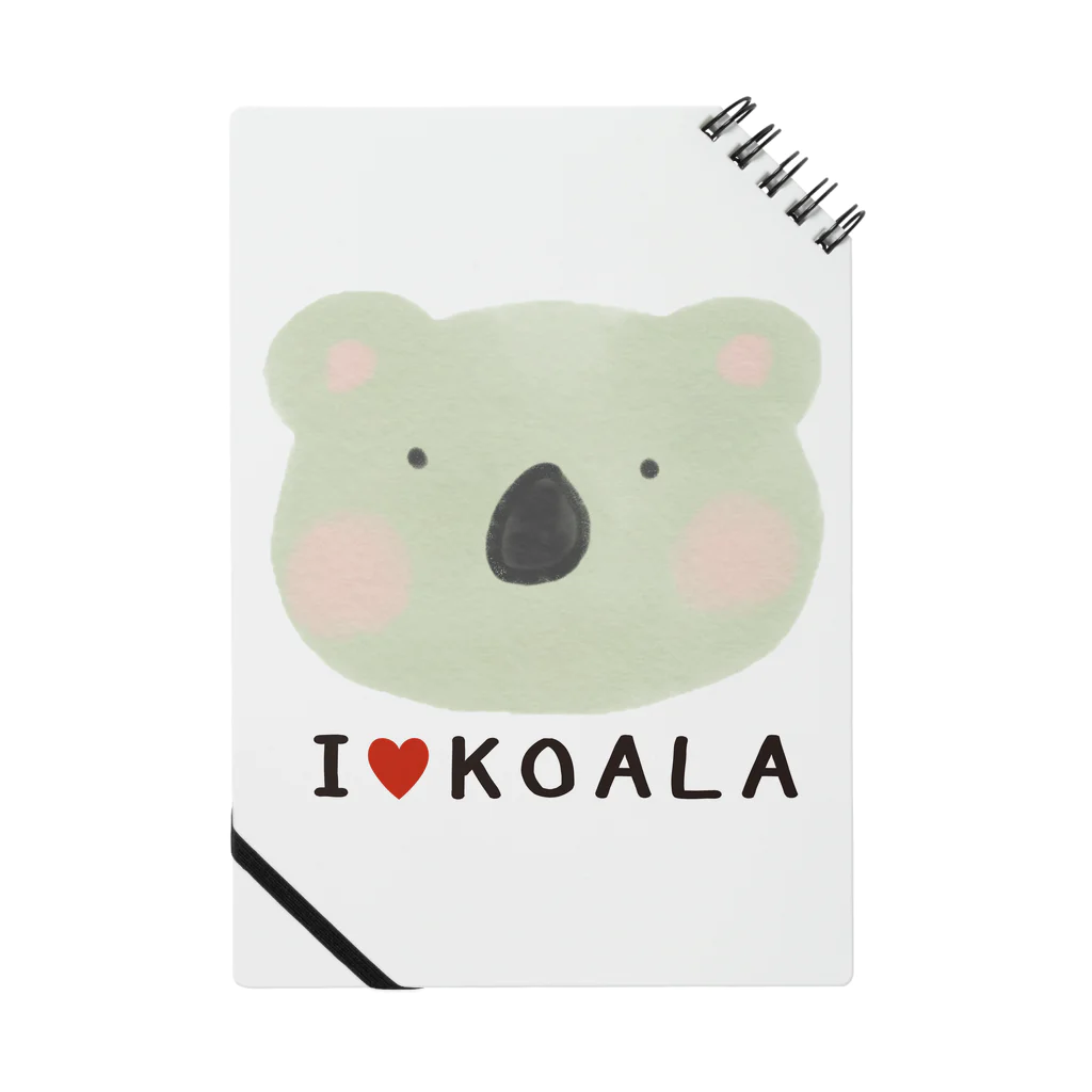 イラストレーター yasijunのＩはーとＫＯＡＬＡ Notebook