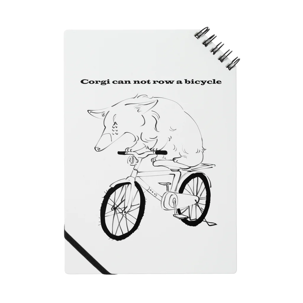 ノグボンドのCorgi can not row a bicycle ノート