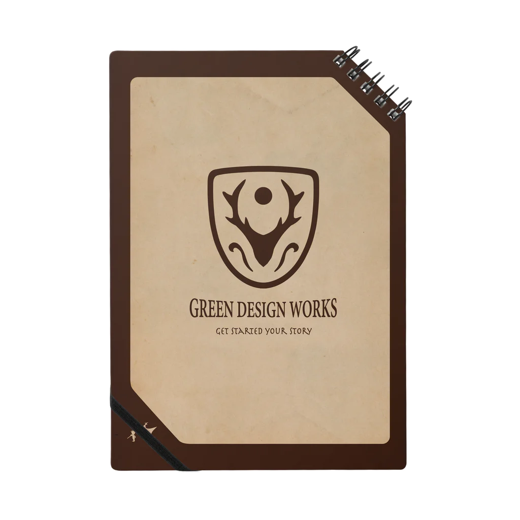 GREEN DESIGN WORKS　グリーンデザインワークスの冒険をはじめるノート ノート