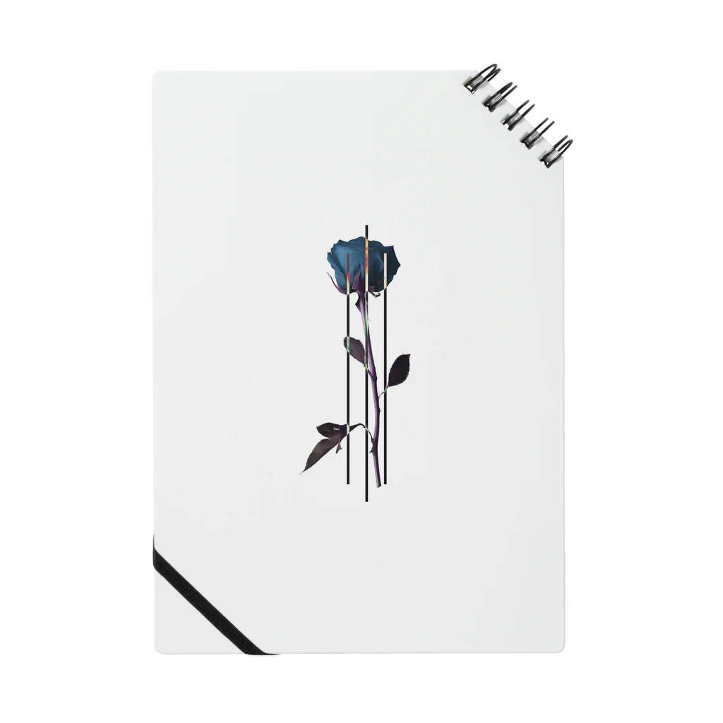 penoitrodのBlue rose Notebook