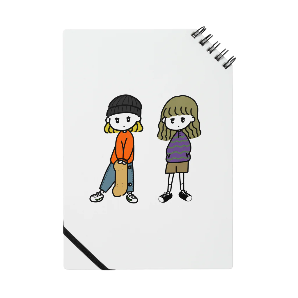 べにおのおみせのstreet girls🛹 Notebook