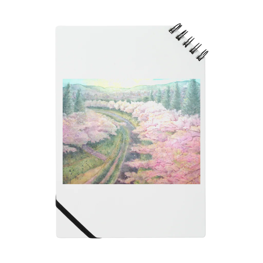 志瓜のSUZURIの桜の海 Notebook