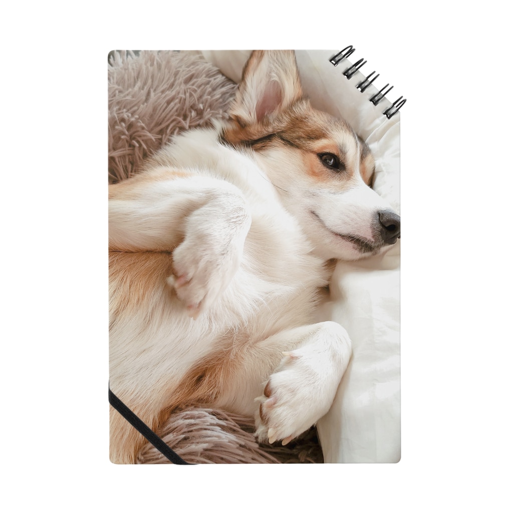 ごろごろコーギー犬のロック コーギーショップ Corgi Lock のノート通販 Suzuri スズリ