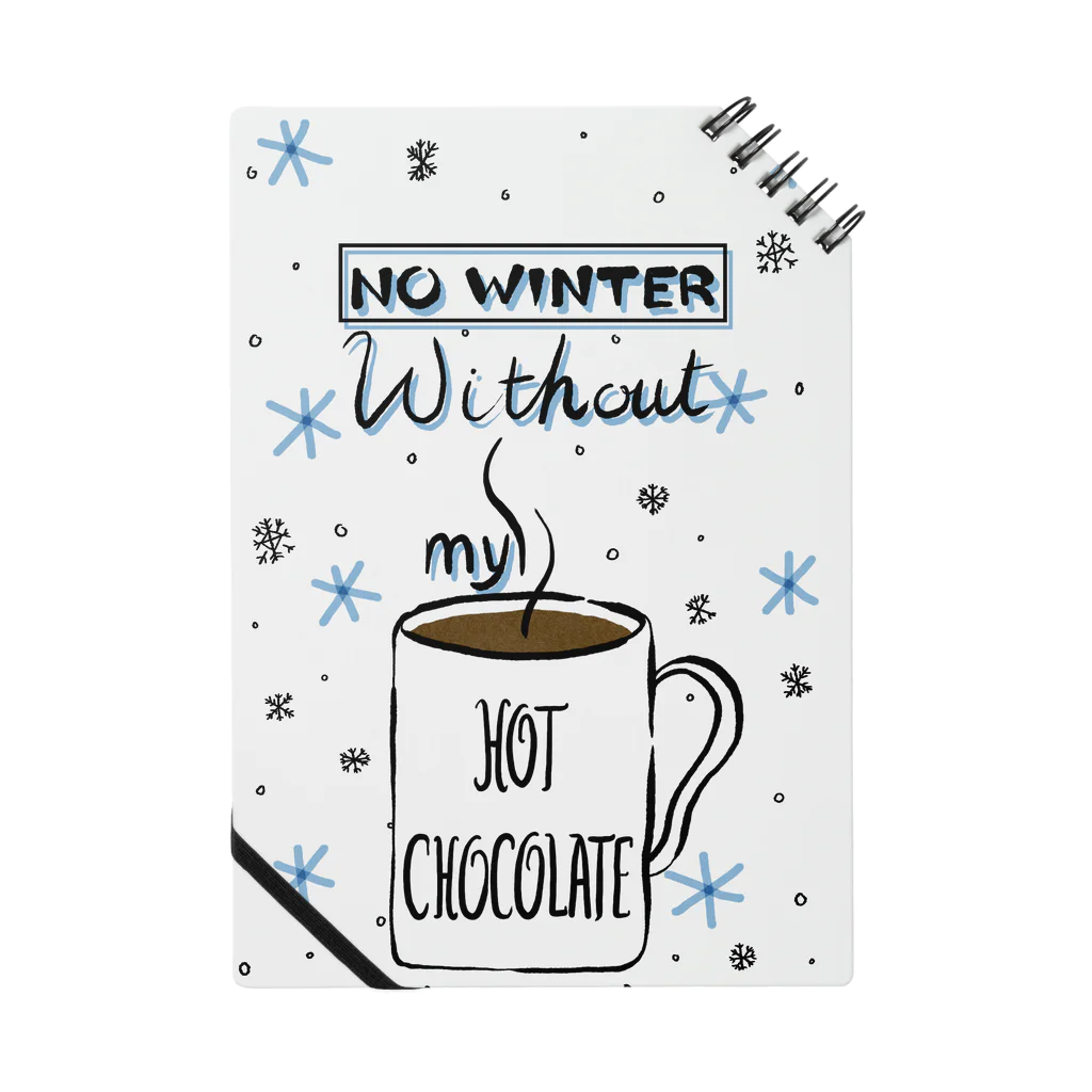 ☆ EMA DESIGN ☆のNo Winter Without My Hot Chocolate Notebook