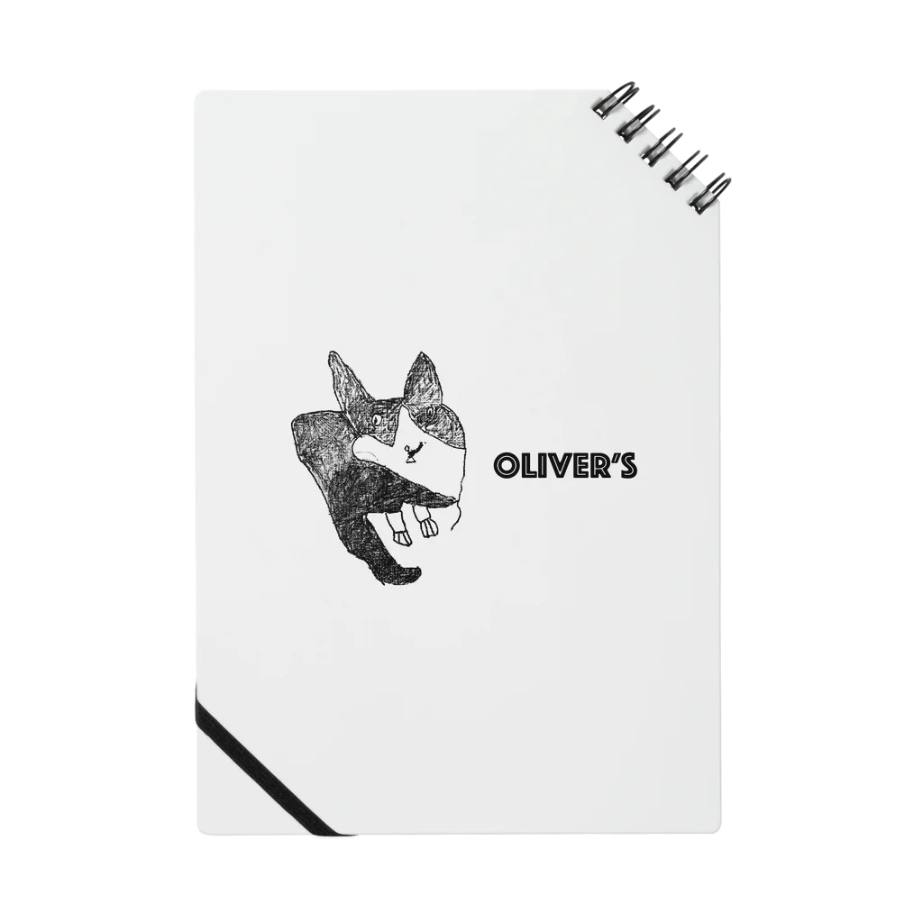 Oliver's のOliver's cat ノート