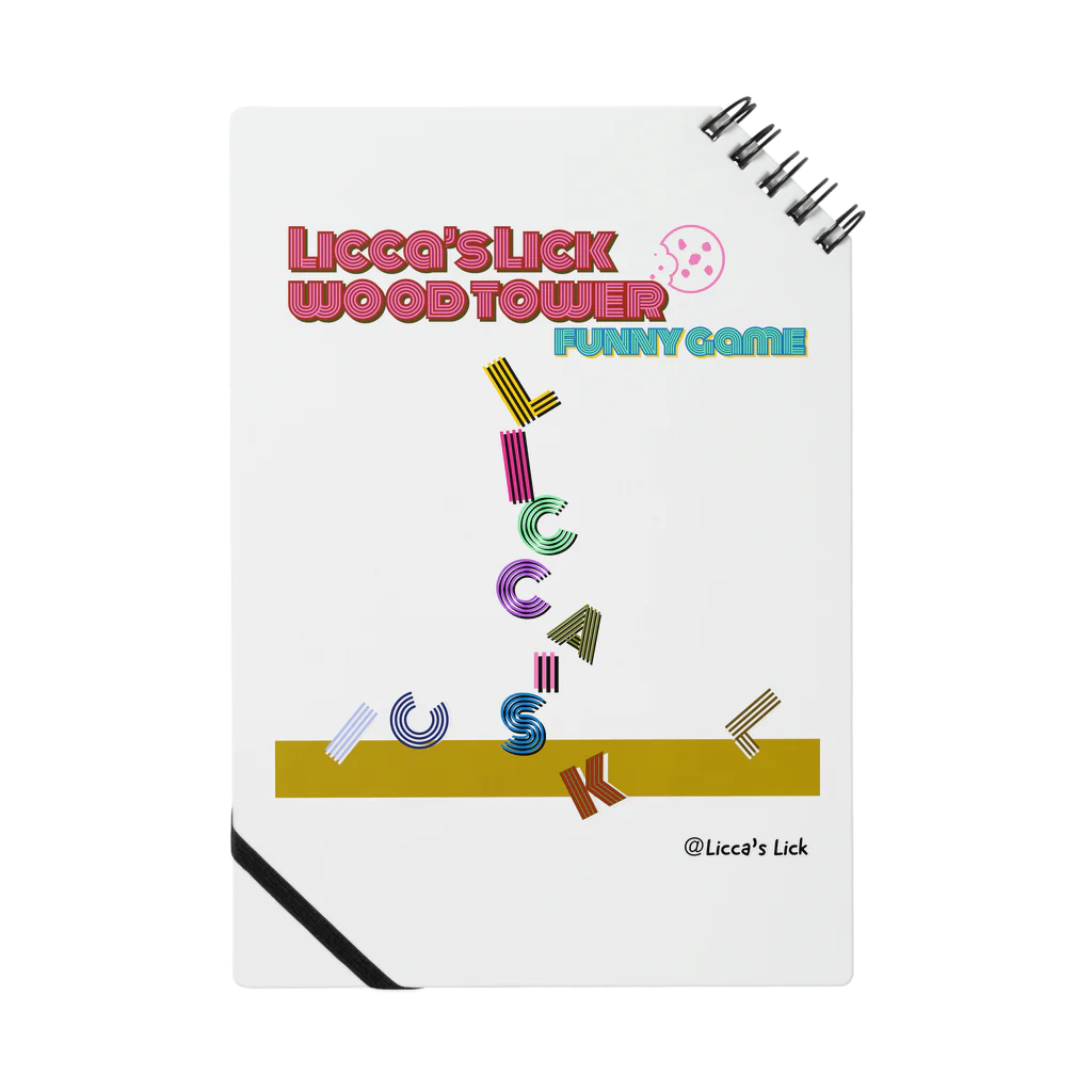 Licca's LickのLicca's funnyゲーム Notebook