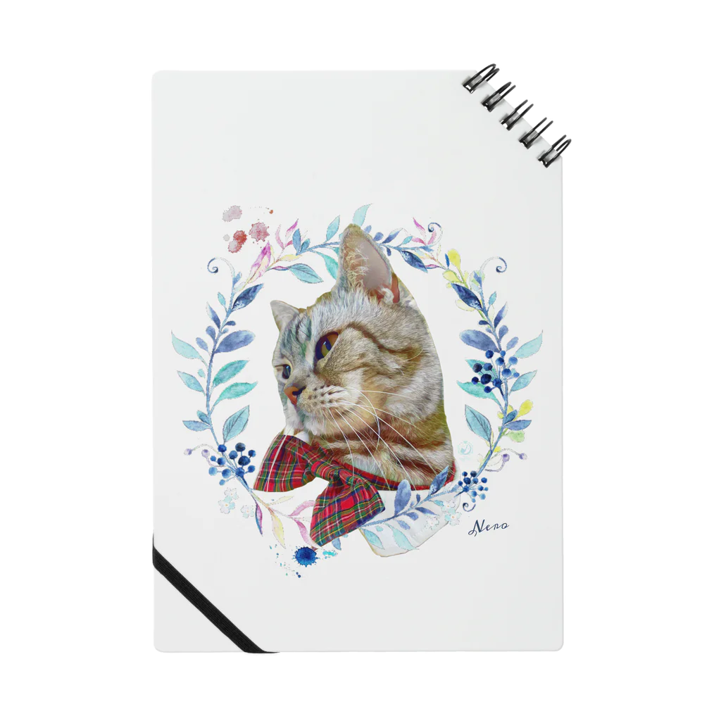 猫カフェラグドール（大阪難波）の猫カフェラグドールねろflower Notebook