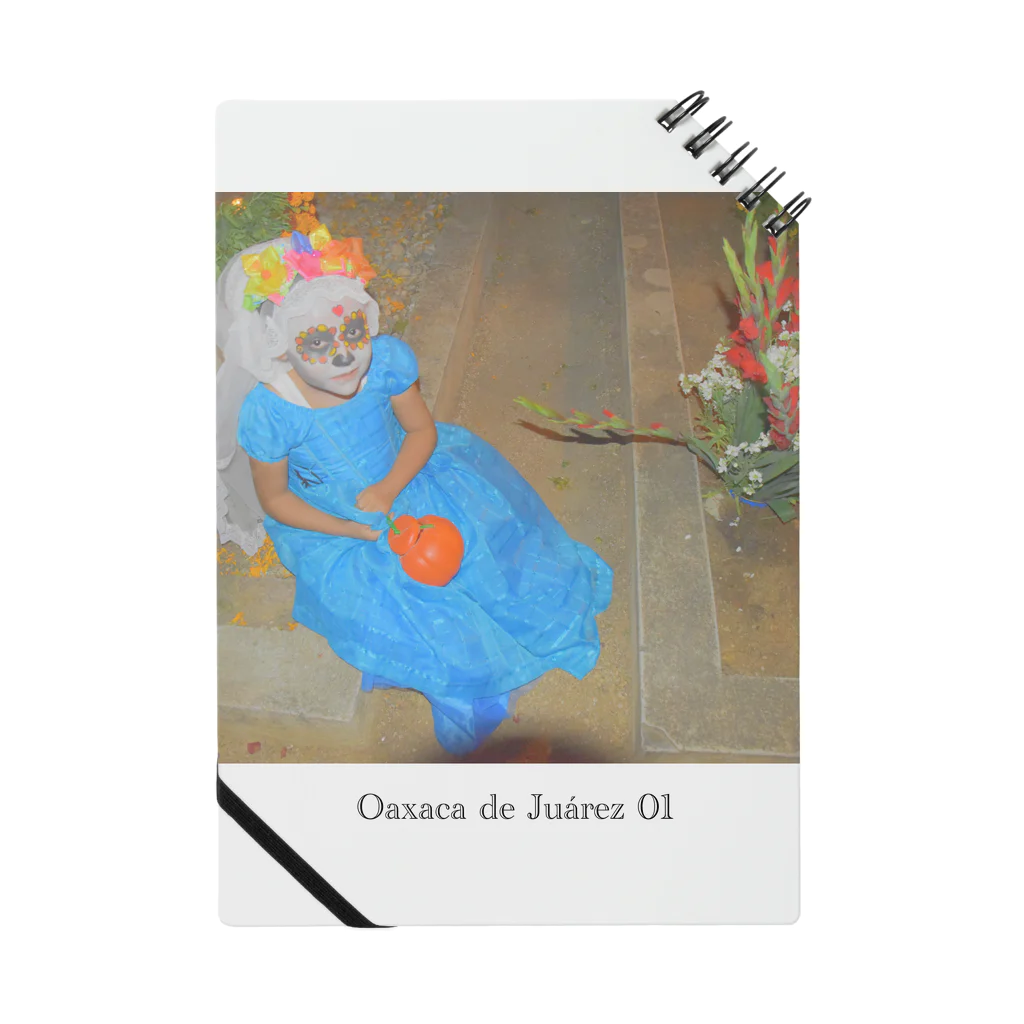旅ごころのOaxaca de Juárez 01 / 死者の日の少女 ノート