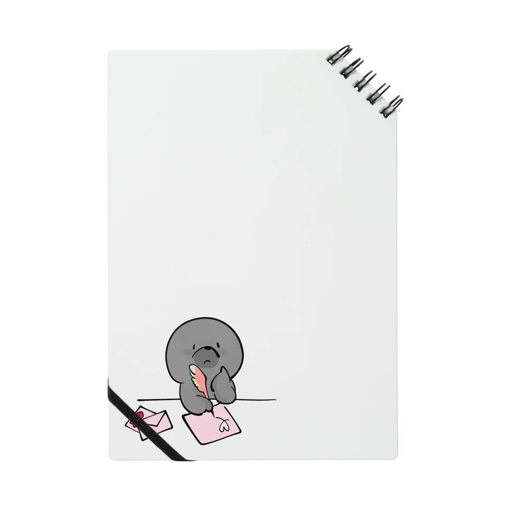 もぐらのこのラブレター描くもぐらちゃん Notebook