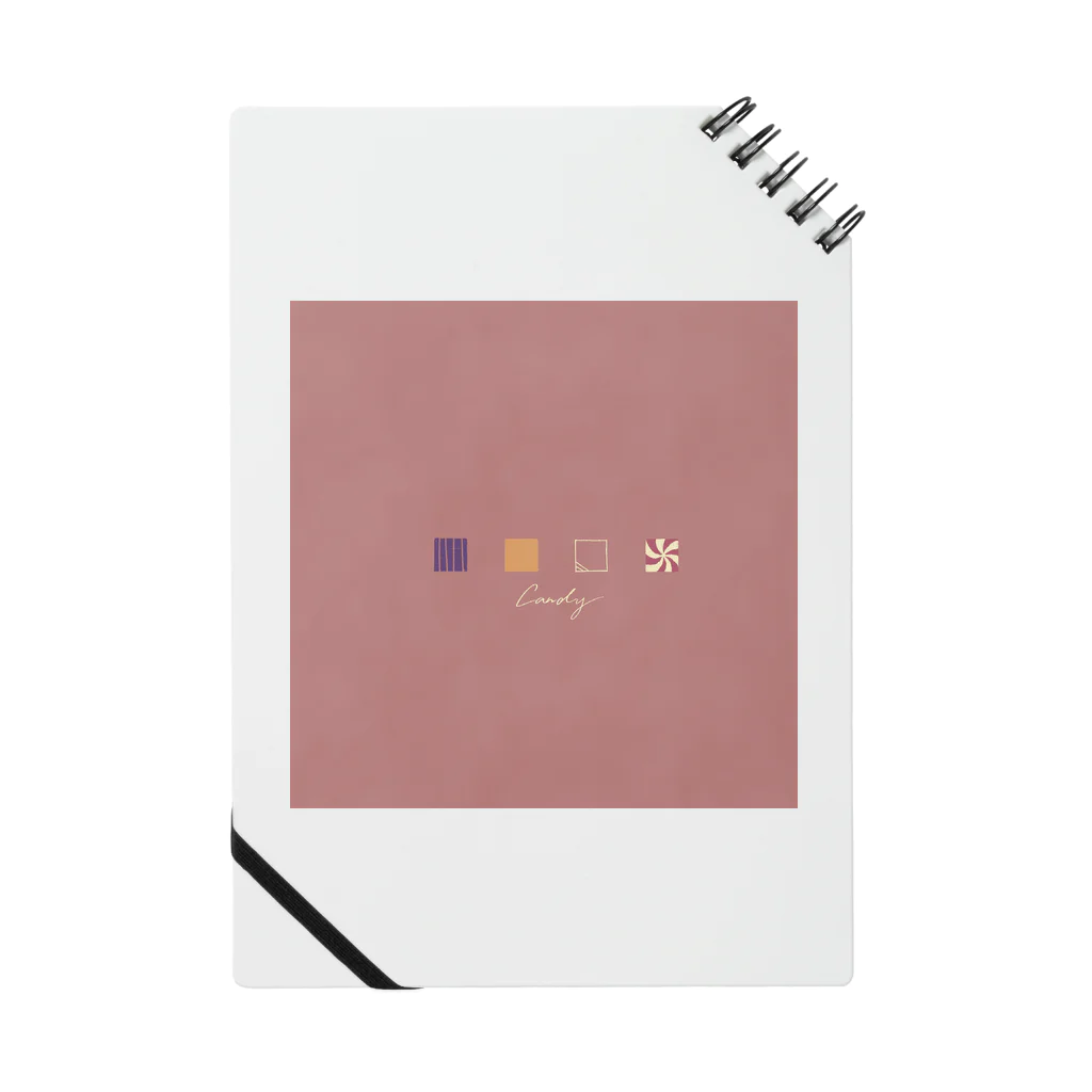150.2°Cのkoro koro Candy-Magical Pink Notebook