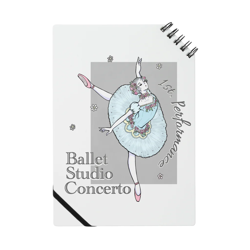 Ballet Studio Concertoのコンチェルト1回　発表会 ノート