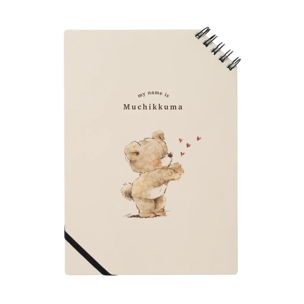 mopicoのむちっくま"chu" Notebook