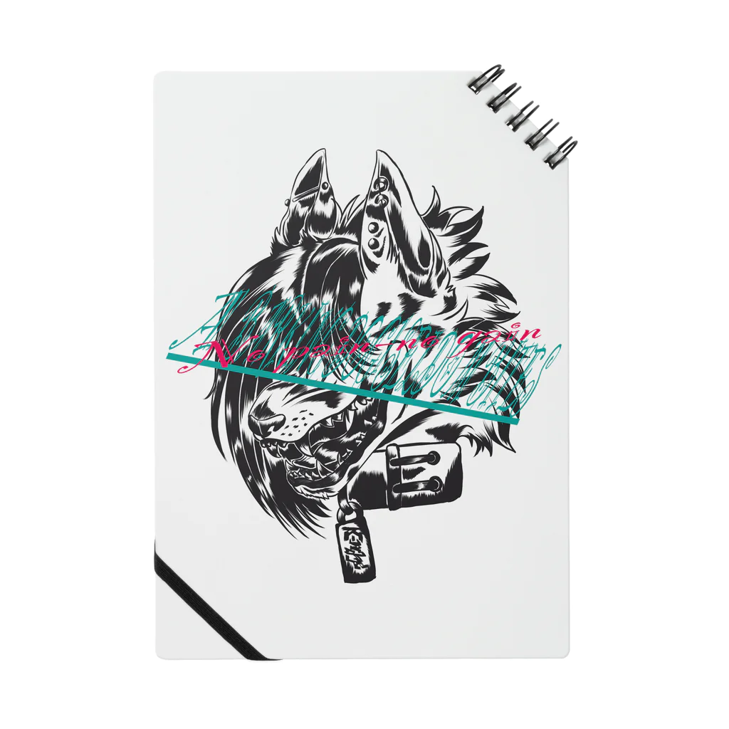 K-WOLFのNo pain no gain Notebook