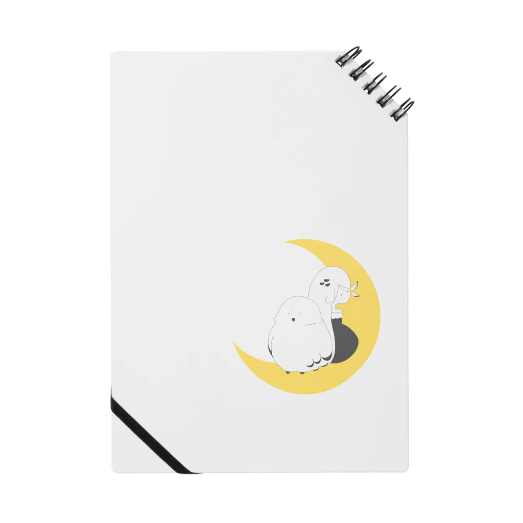 フクロウ少女のフクロウ少女の月飛行 Notebook