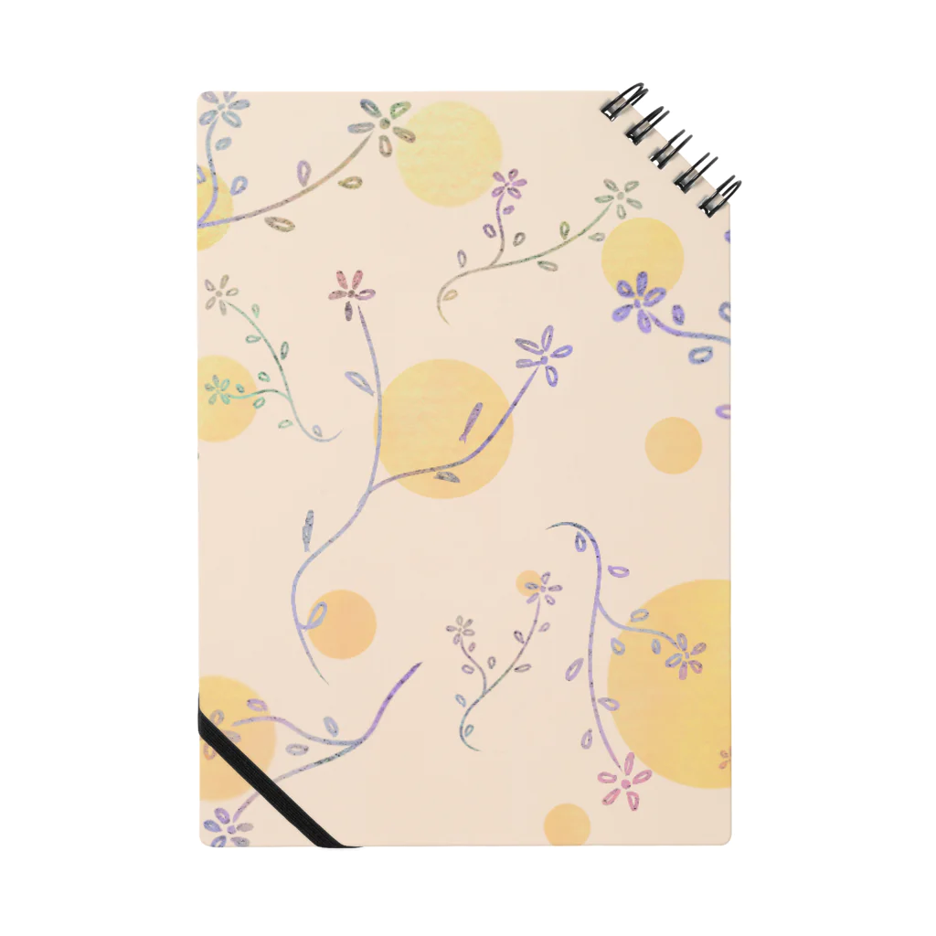 Lily bird（リリーバード）のパステル草花 ノート
