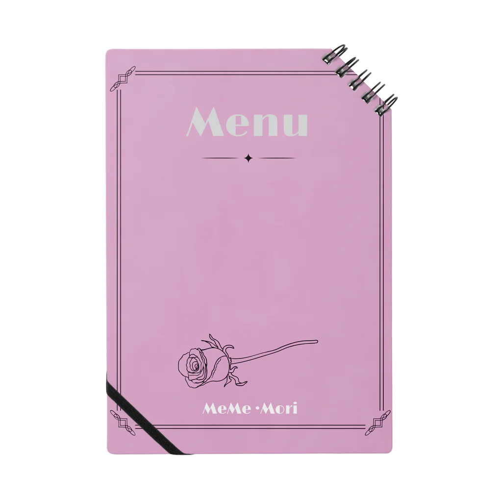 MeMe・Moriのメニュー Notebook