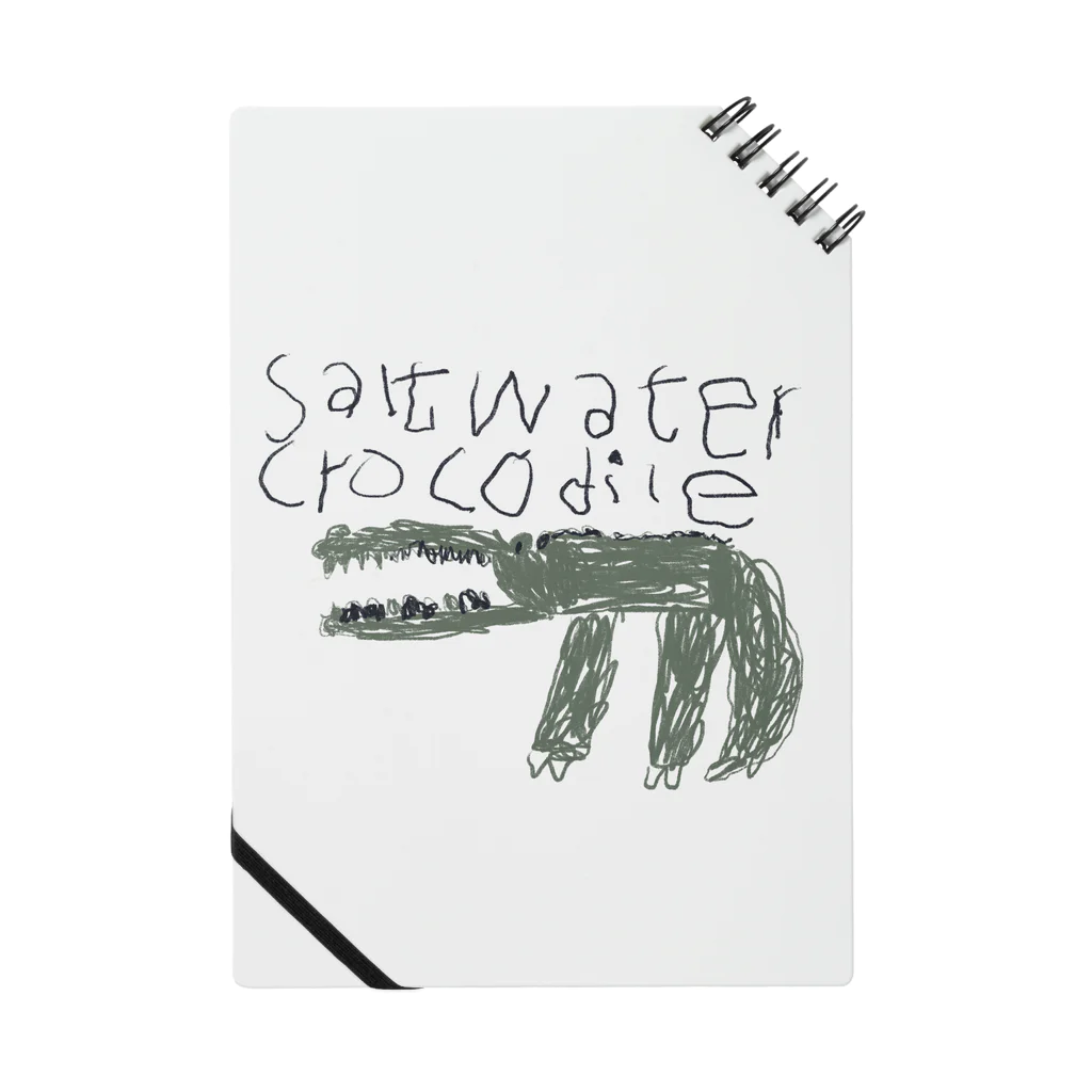 sotagogoのsaltwater crocodile Notebook