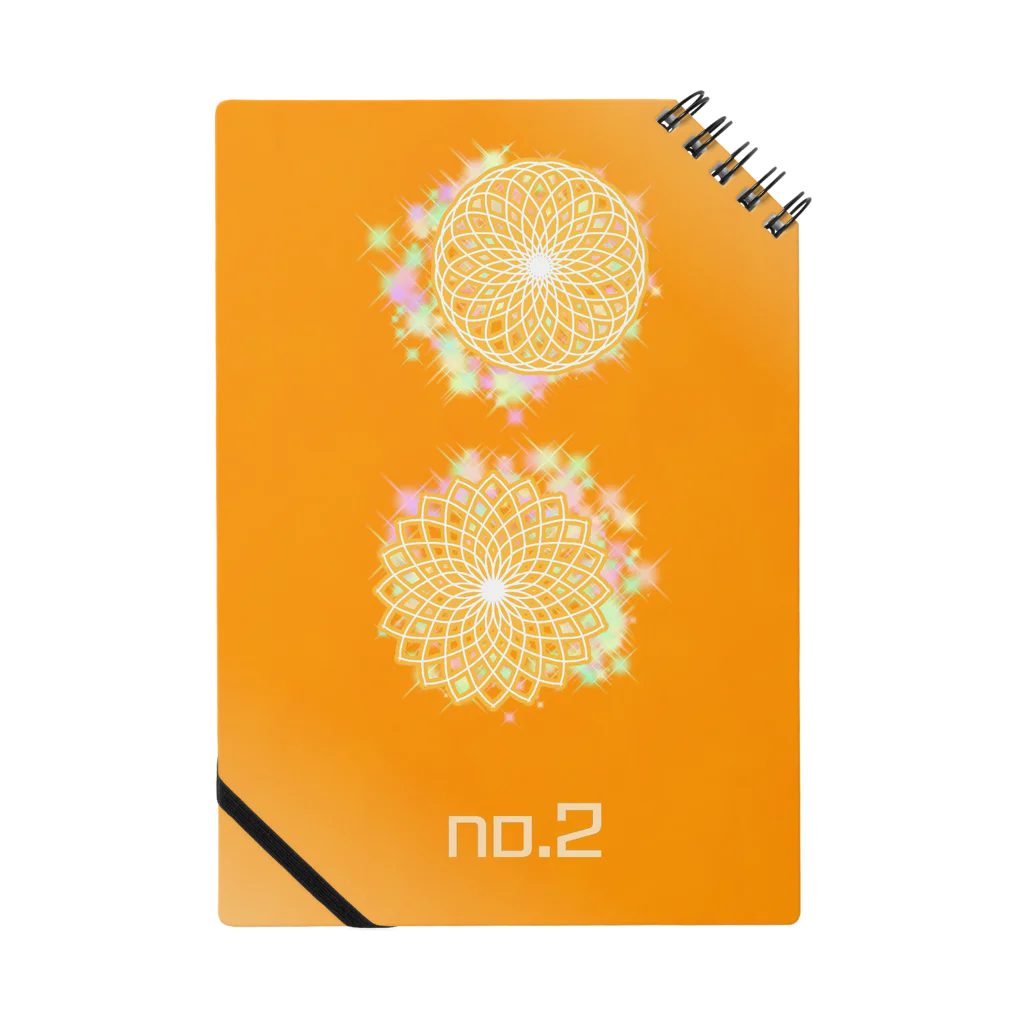 86ka factoryのNo.2　orange ノート