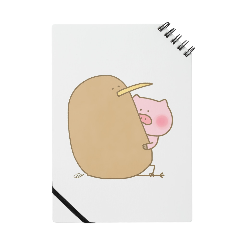 キウイさんとハグ Notebook By ぷんちん Lineスタンプや絵文字販売中 Puntin Suzuri キウイさんとハグ Notebook By ぷんちん Lineスタンプや絵文字販売中 Puntin Suzuri