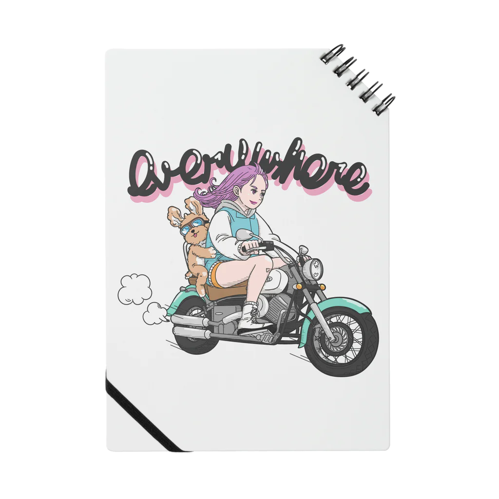 RIKAの【girl】biker2 Notebook