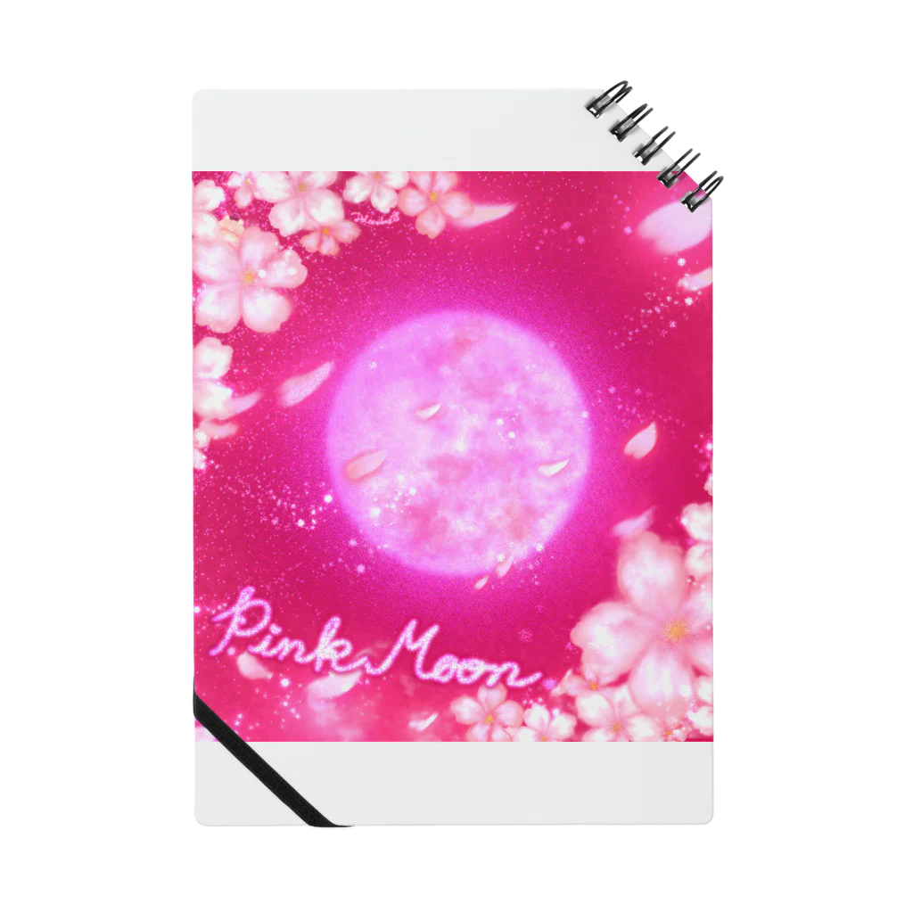 どるちぇ＊うさぎの4月《Moonシリーズ》＊Pink Moon＊ Notebook