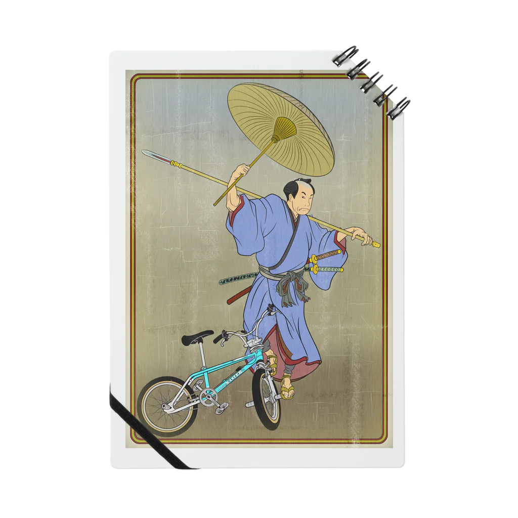 nidan-illustrationの"bmx samurai" #1 ノート