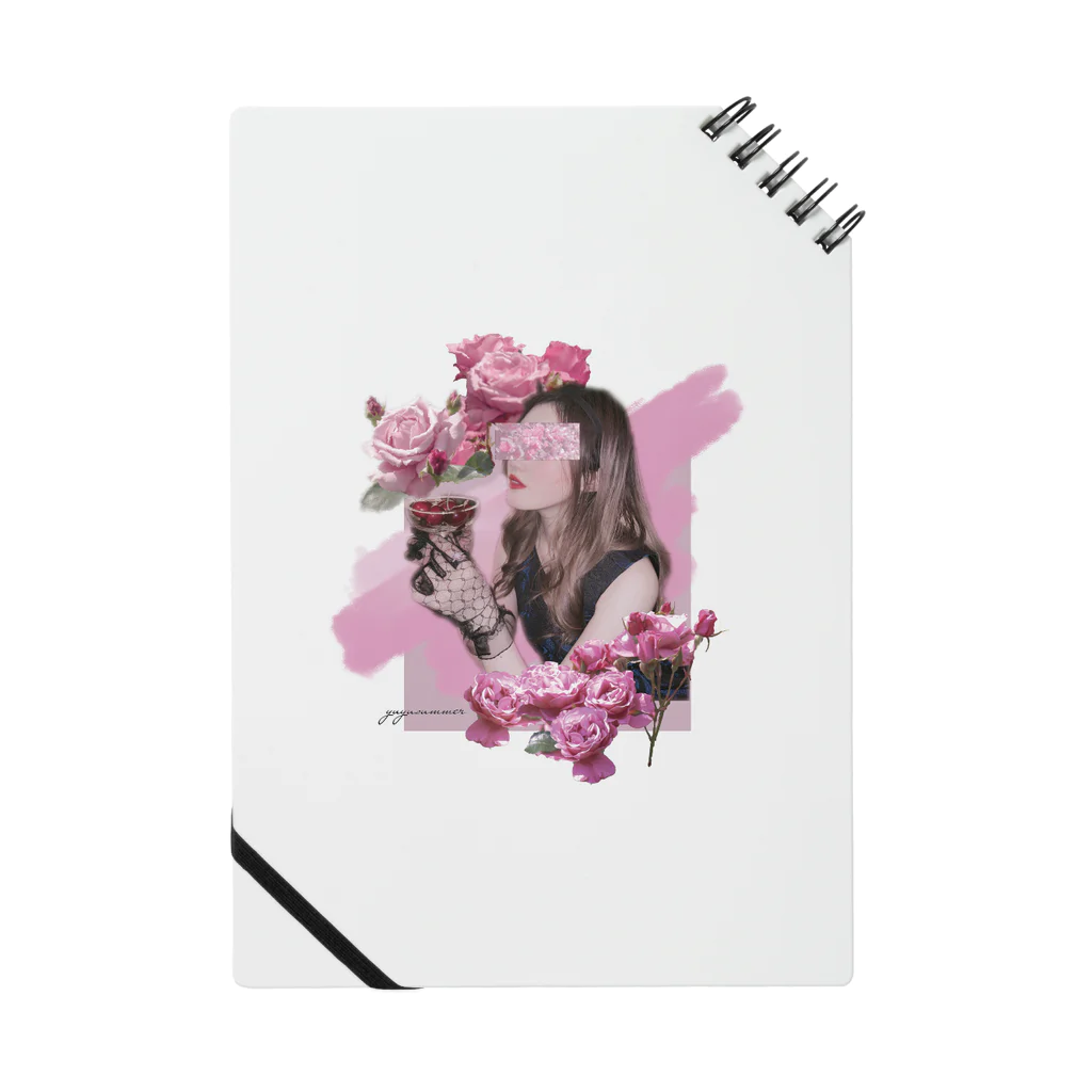 yuyu's shopの生意気rose Notebook