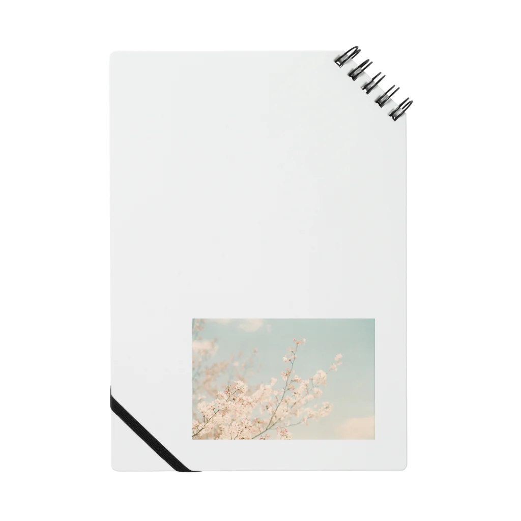 夏とお昼寝の春桜 Notebook