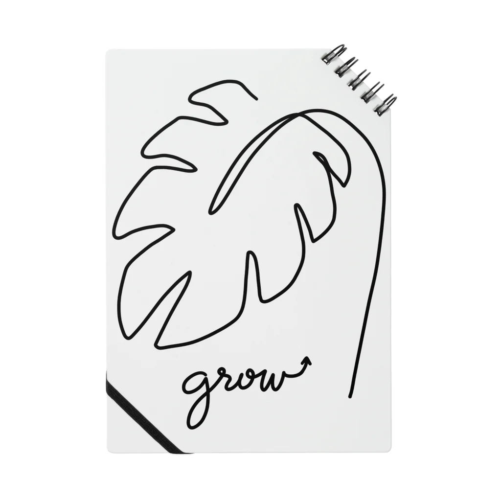 チルグッズのgrow up ノート