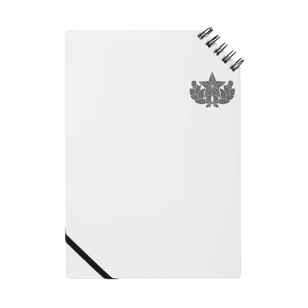 puikkoの大日本帝国陸軍近衛師団帽章（ワンポイント　グレー） Notebook