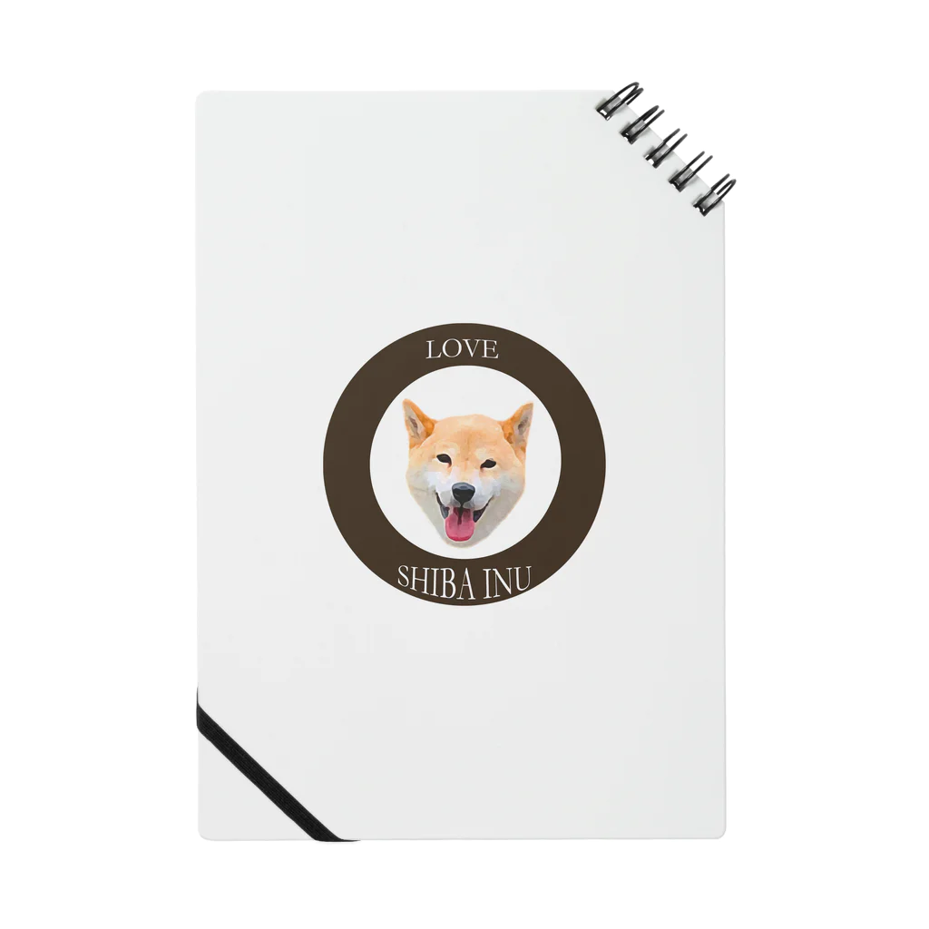 erumaのLOVE SHIBA INU Notebook