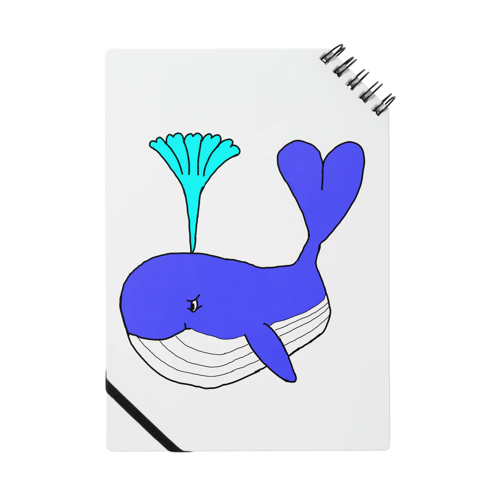 マクマク屋のお絵かきのクジラのKUJIRA！ ノート
