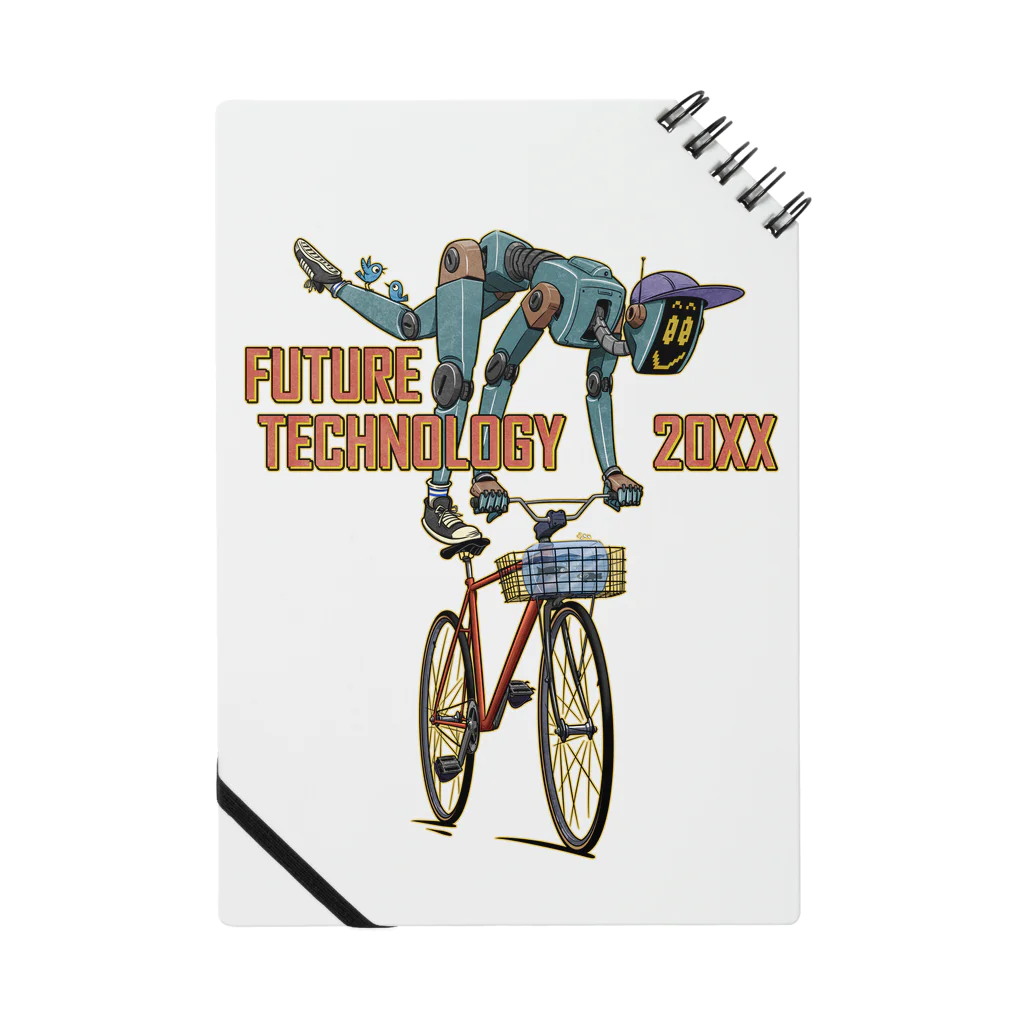 nidan-illustrationの"FUTURE TECHNOLOGY 20XX" Notebook