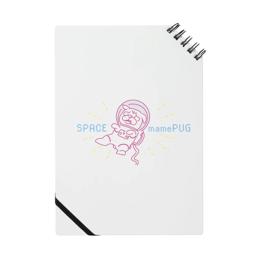 OmamePugの宇宙に漂うパグ Notebook