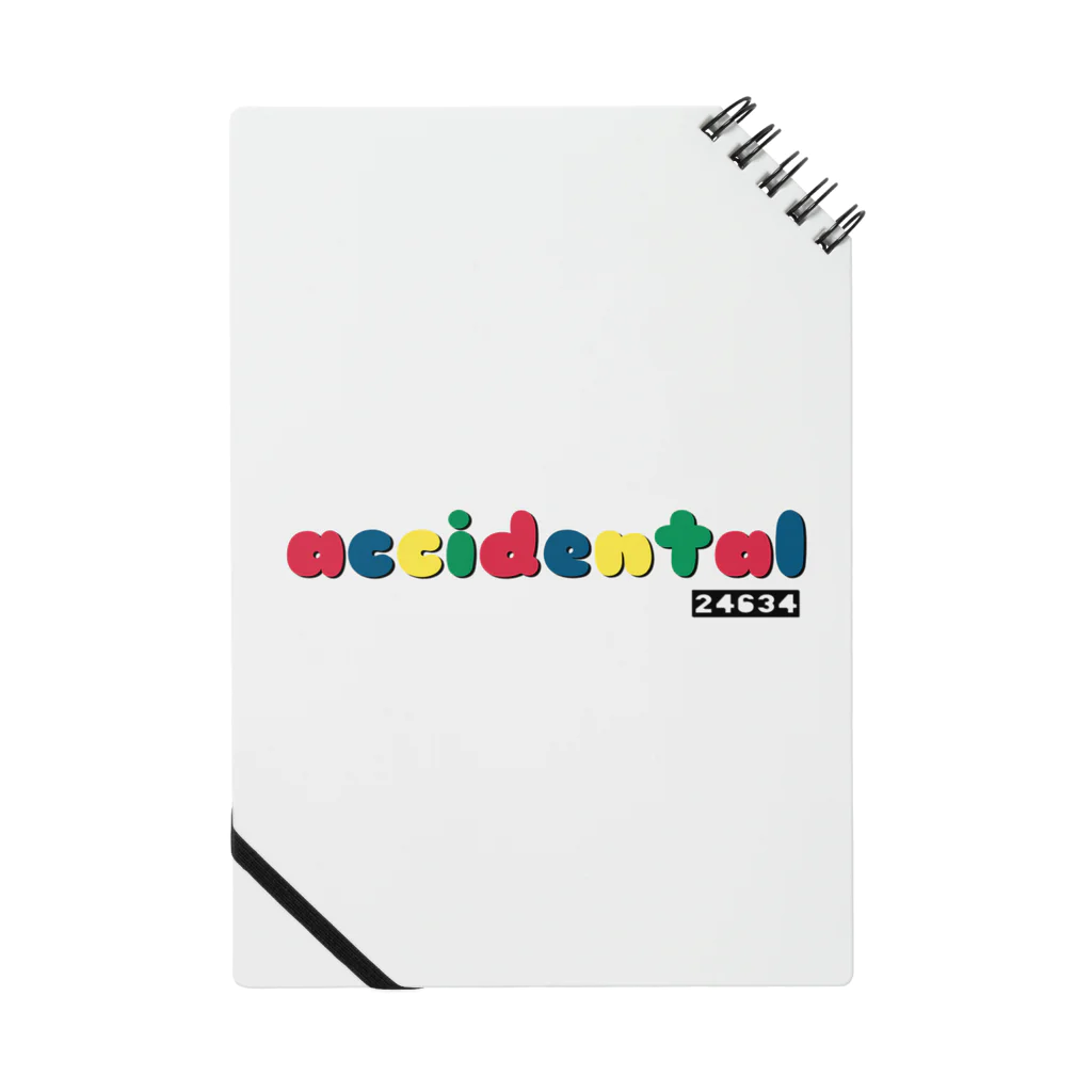 アクシデンタルのアクシデンタル Notebook