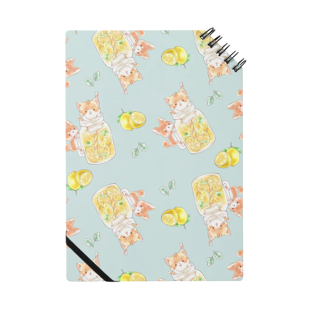 Hima NekoのLemon Pattern  Notebook