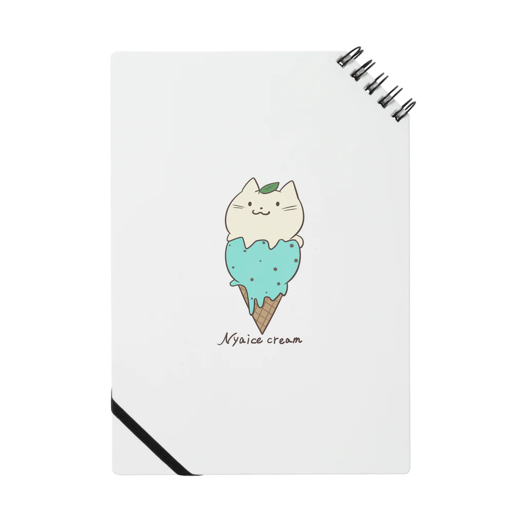 猫ﾉ眼うたのNyaice cream Notebook